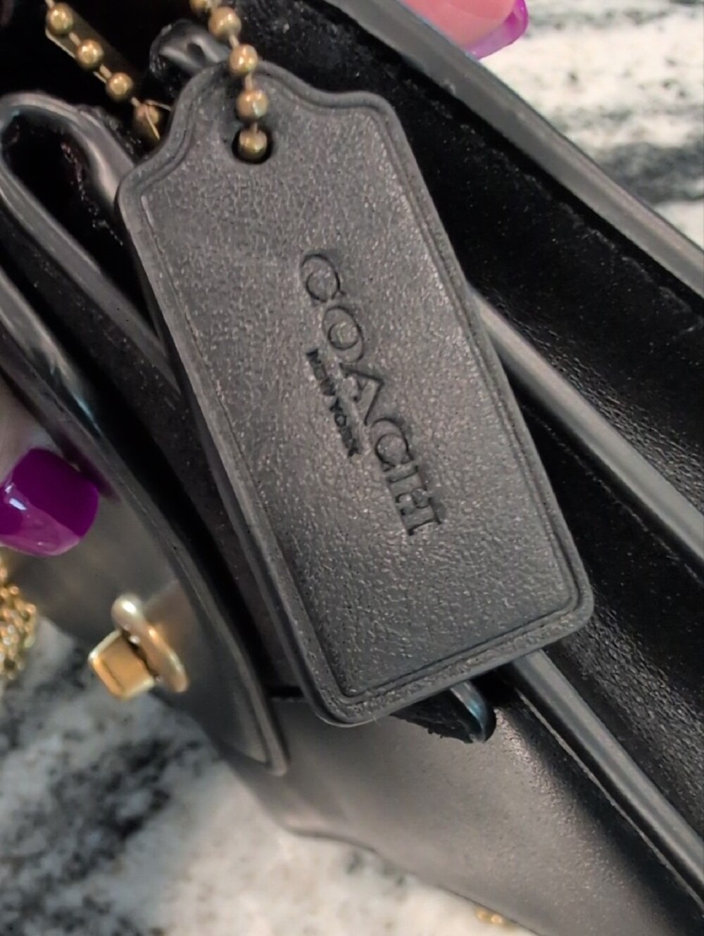 Coach Astor Refined Calf Leather Clutch Crossbody Bag - Picture 2 of 11